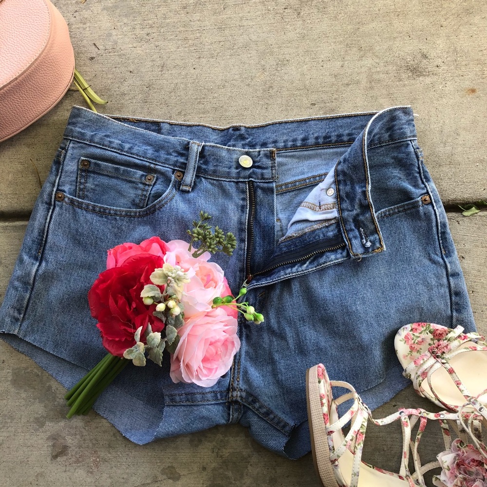 Levi’s 505 Sexy High Waisted Jean Shorts